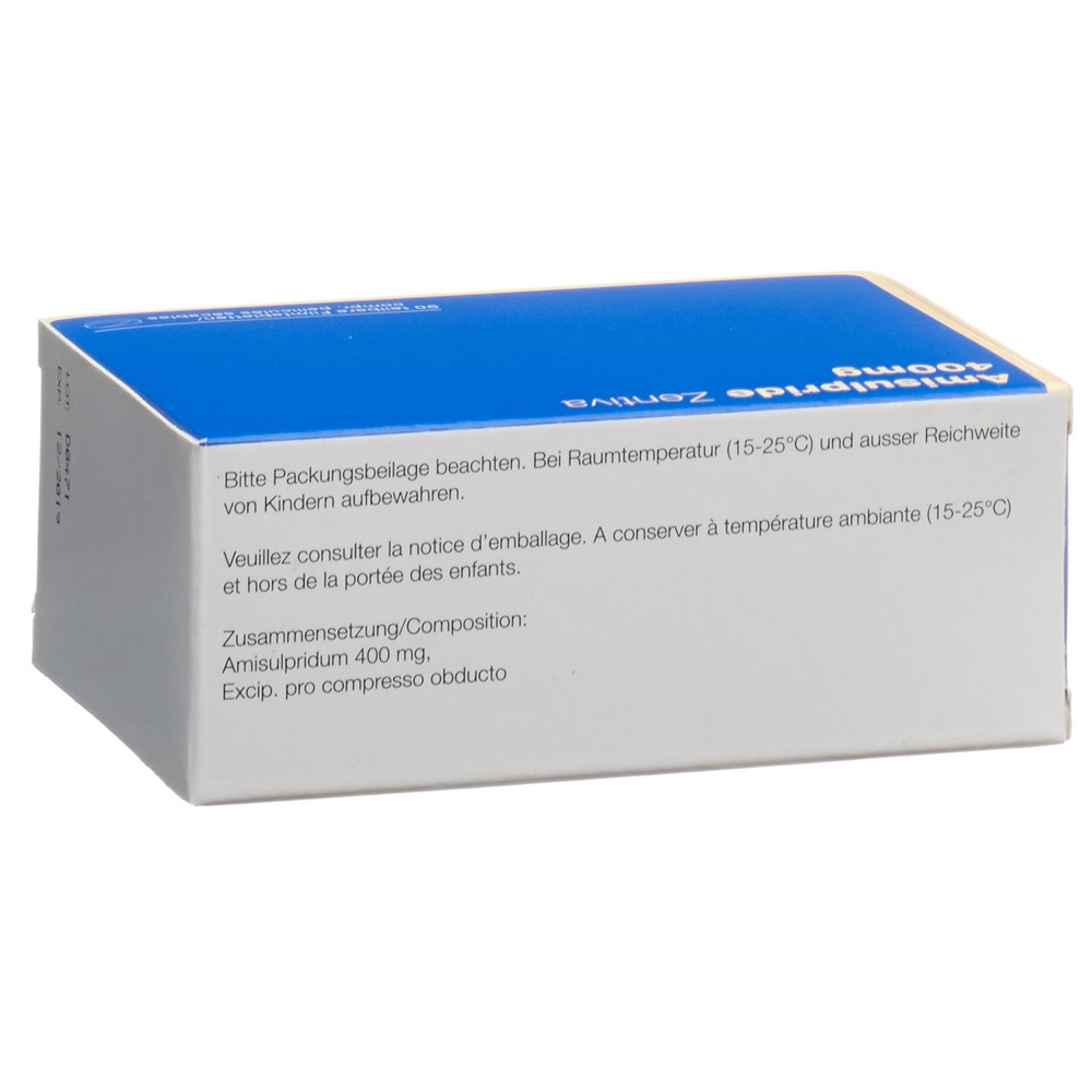AMISULPRIDE Zentiva 400 mg, image 2 sur 2