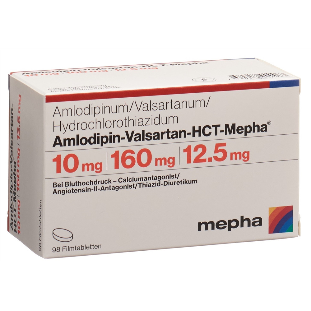 AMLODIPINE VALSARTAN HCT HCT Mepha