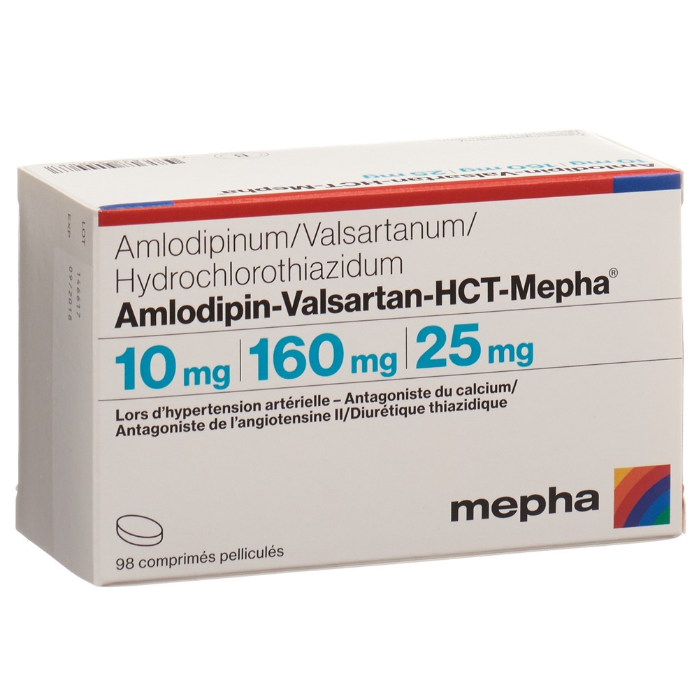 AMLODIPINE VALSARTAN HCT HCT Mepha, Bild 2 von 2