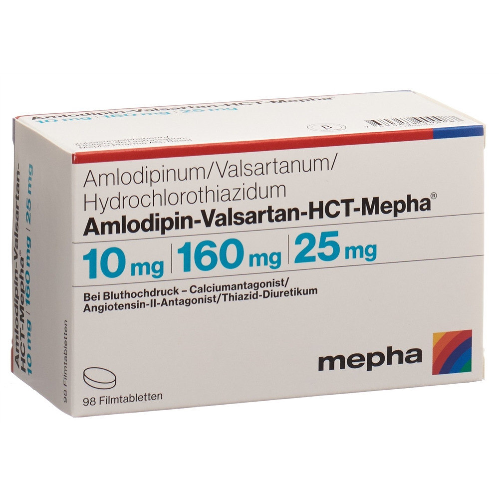 AMLODIPINE VALSARTAN HCT HCT Mepha, Hauptbild