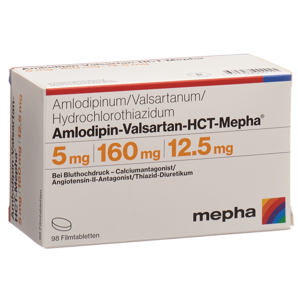 AMLODIPINE VALSARTAN HCT HCT Mepha, Hauptbild