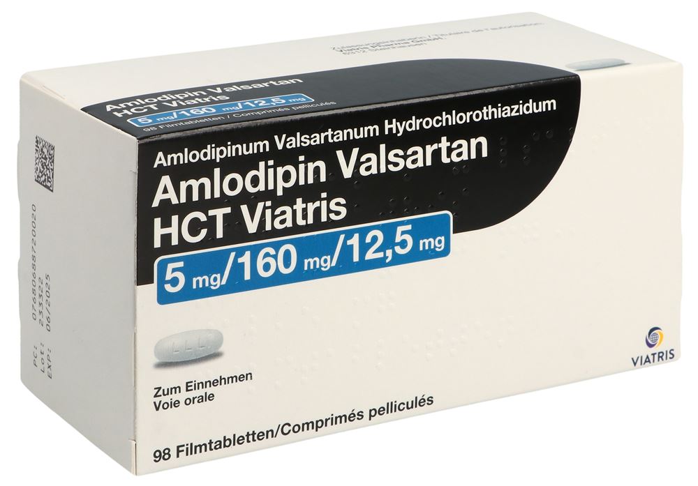 AMLODIPINE VALSARTAN HCT HCT Viatris, image principale