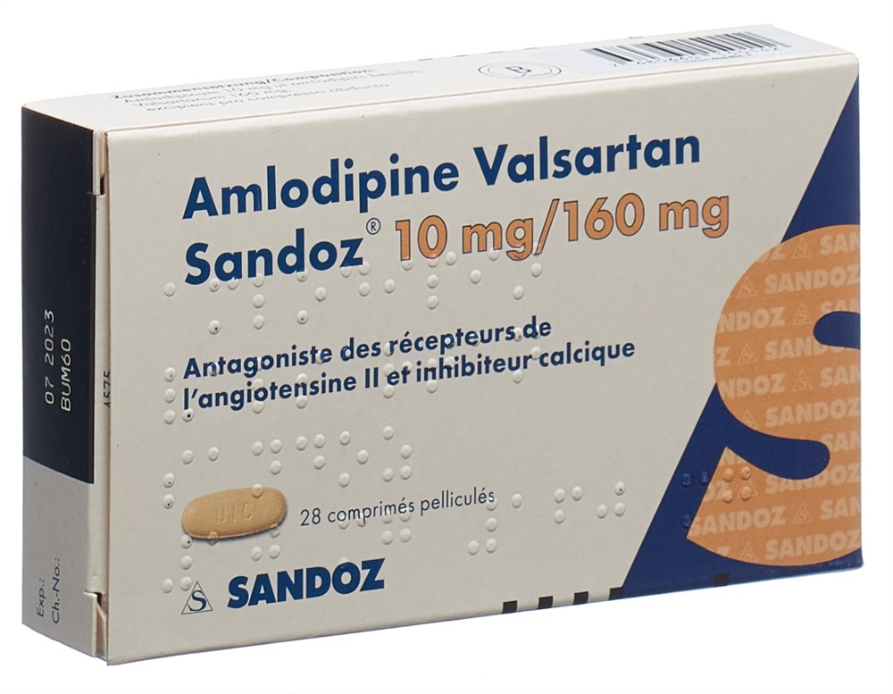 AMLODIPINE VALSARTAN Sandoz, image 2 sur 2