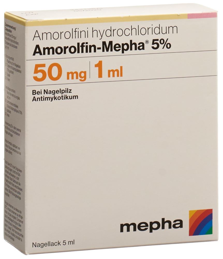 AMOROLFINE vernis à ongles 5 %