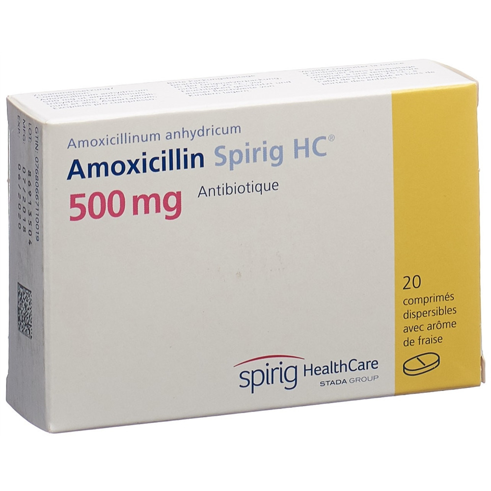 AMOXICILLINE Spirig HC 500 mg, Bild 2 von 2