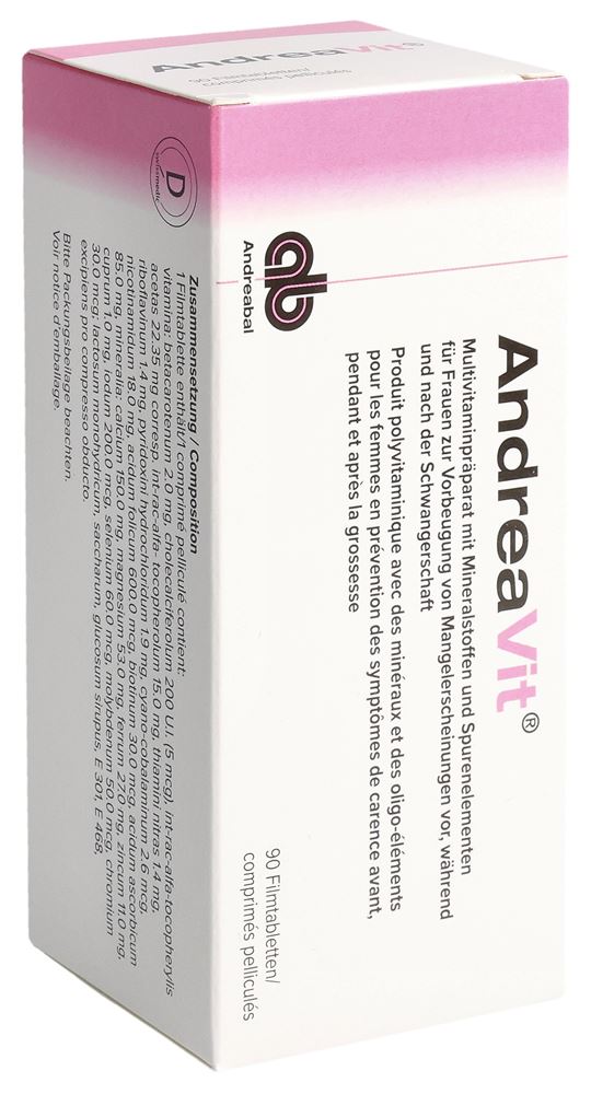 Andreavit Filmtabl (n) Fl 90 Stk