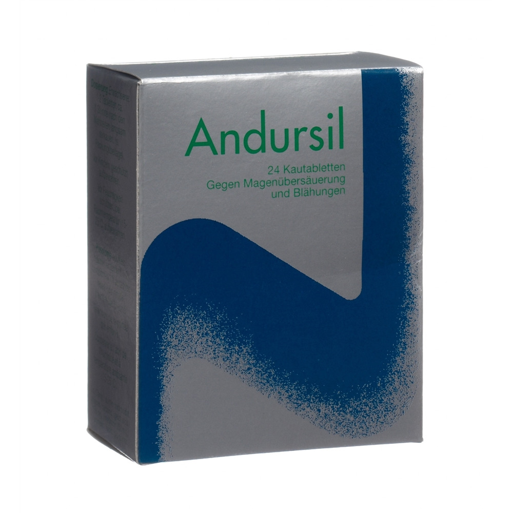 ANDURSIL cpr croquer blist 24 pce