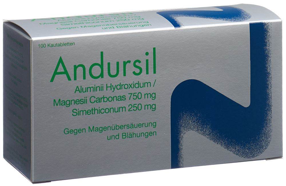 ANDURSIL Kautabl Blist 100 Stk