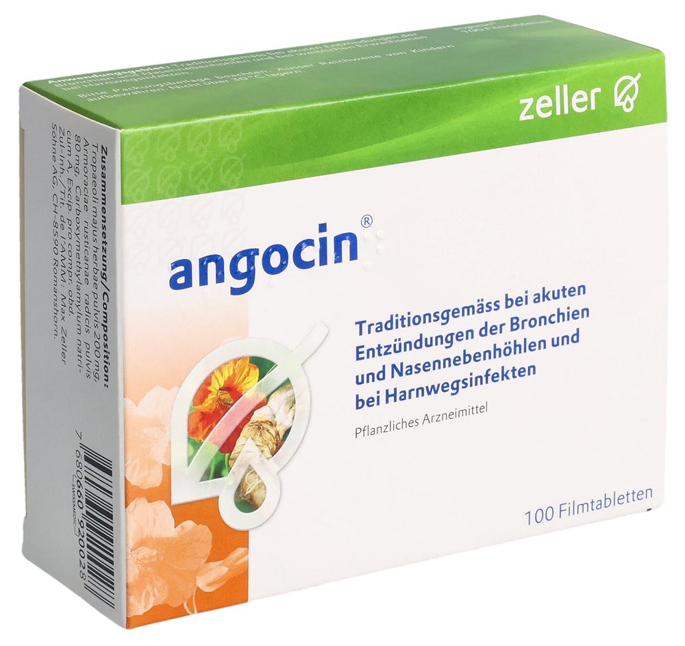ANGOCIN Filmtabl Blist 100 Stk