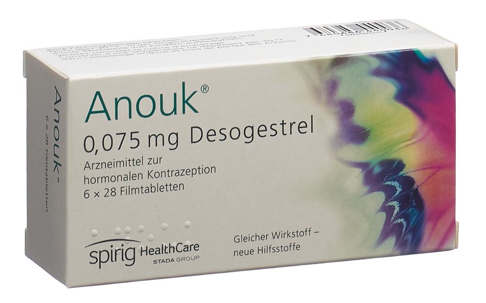 Anouk cpr pell 0.075 mg blist 28 pce, image principale