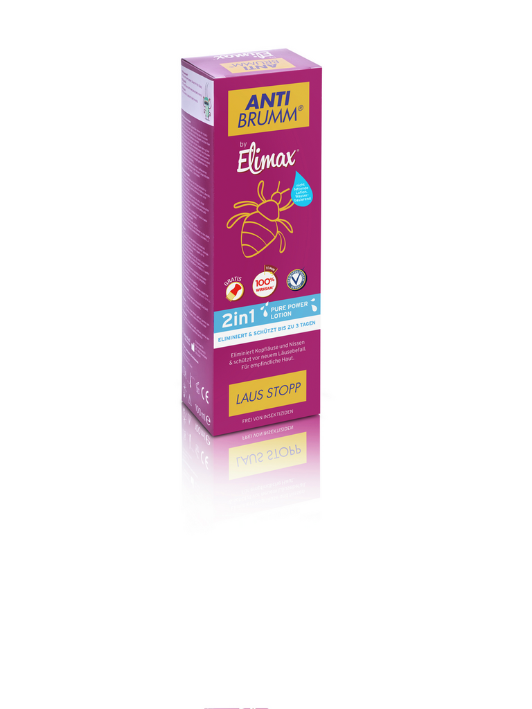 Anti-Brumm anti-poux 2en1 pure power lotion, image principale