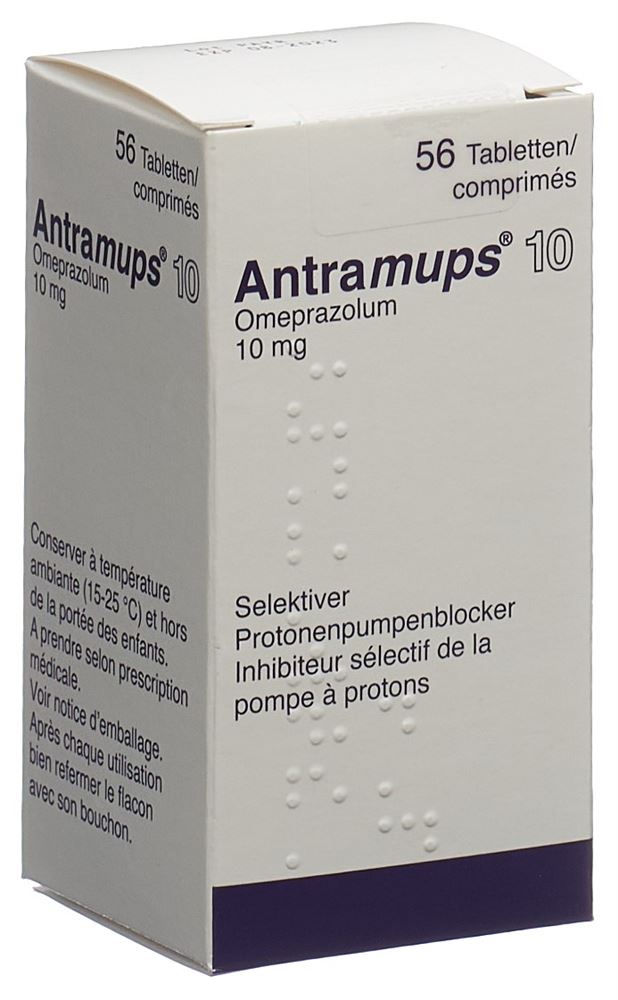 ANTRAMUPS cpr 10 mg bte 56 pce, image principale