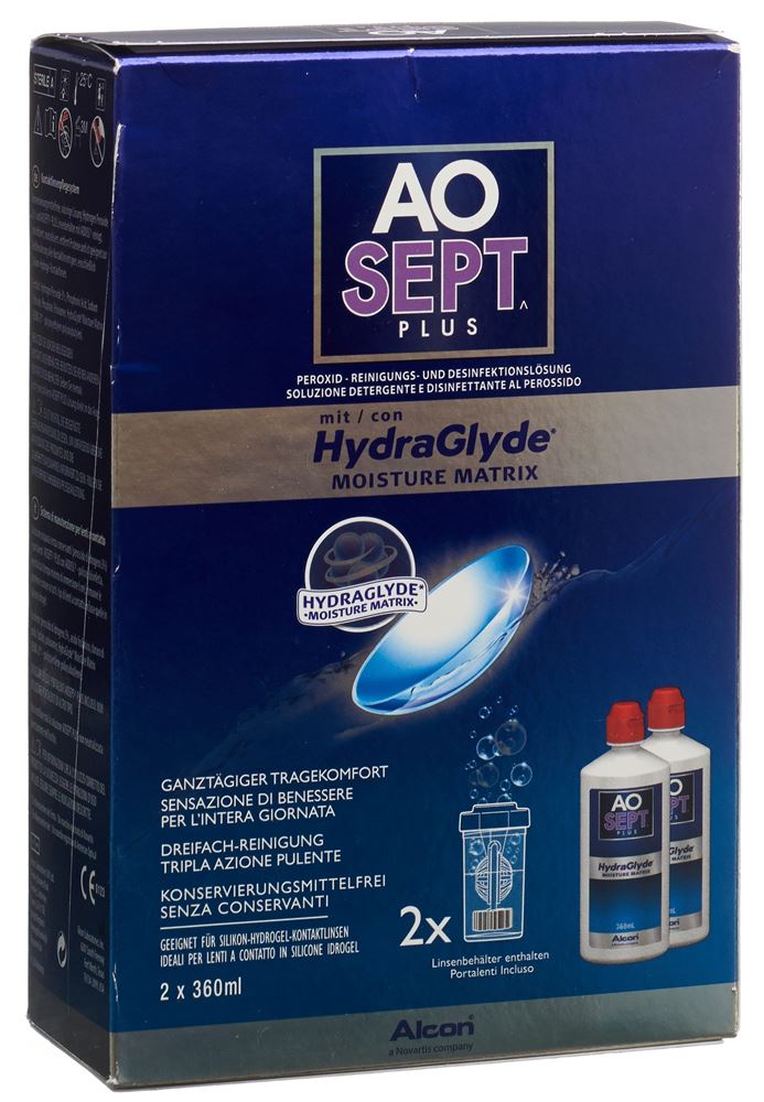 AOSEPT liq avec HydraGlyde 360 ml