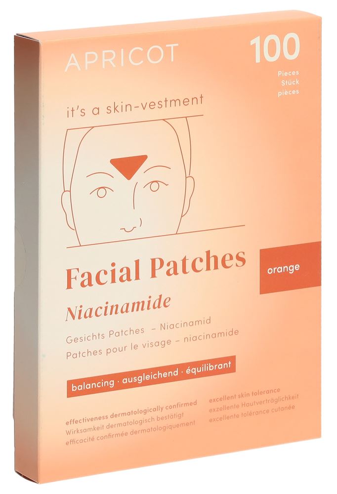 Apricot patchs visage