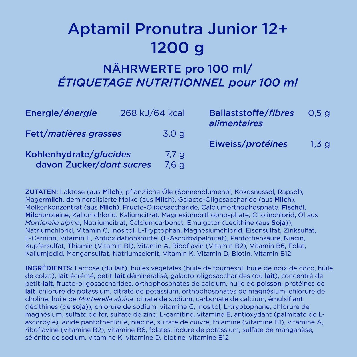 APTAMIL BIO Junior 18+, image 4 sur 6
