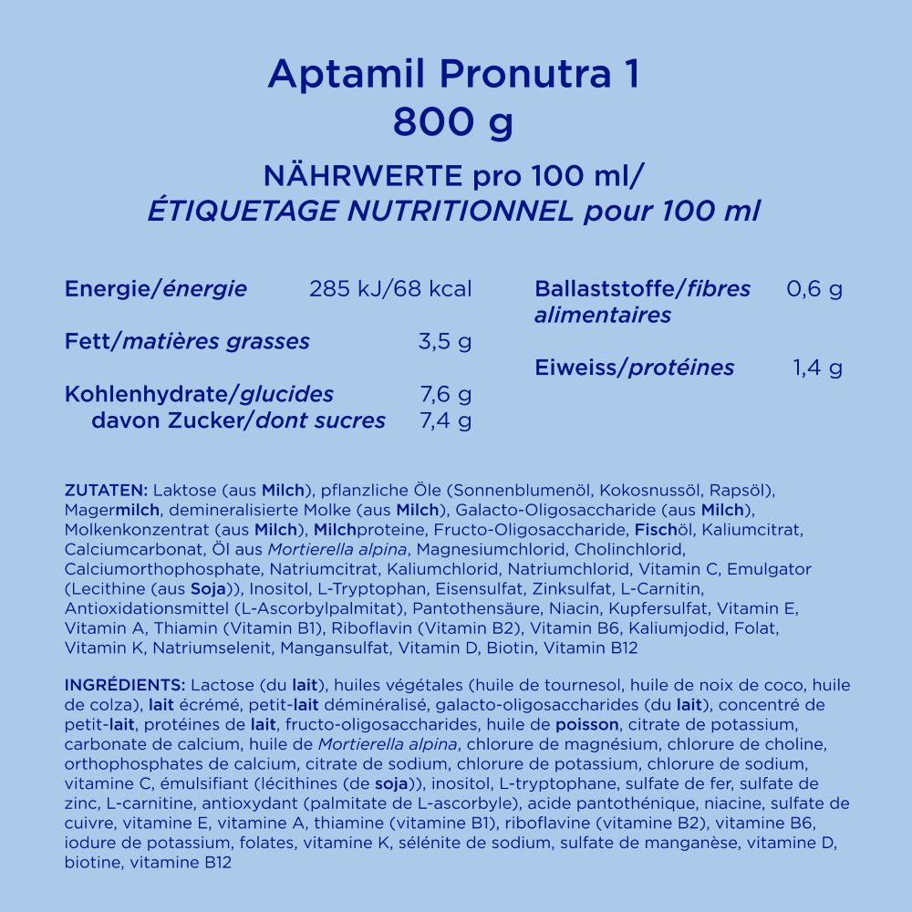 APTAMIL PRONUTRA 1, Bild 5 von 6
