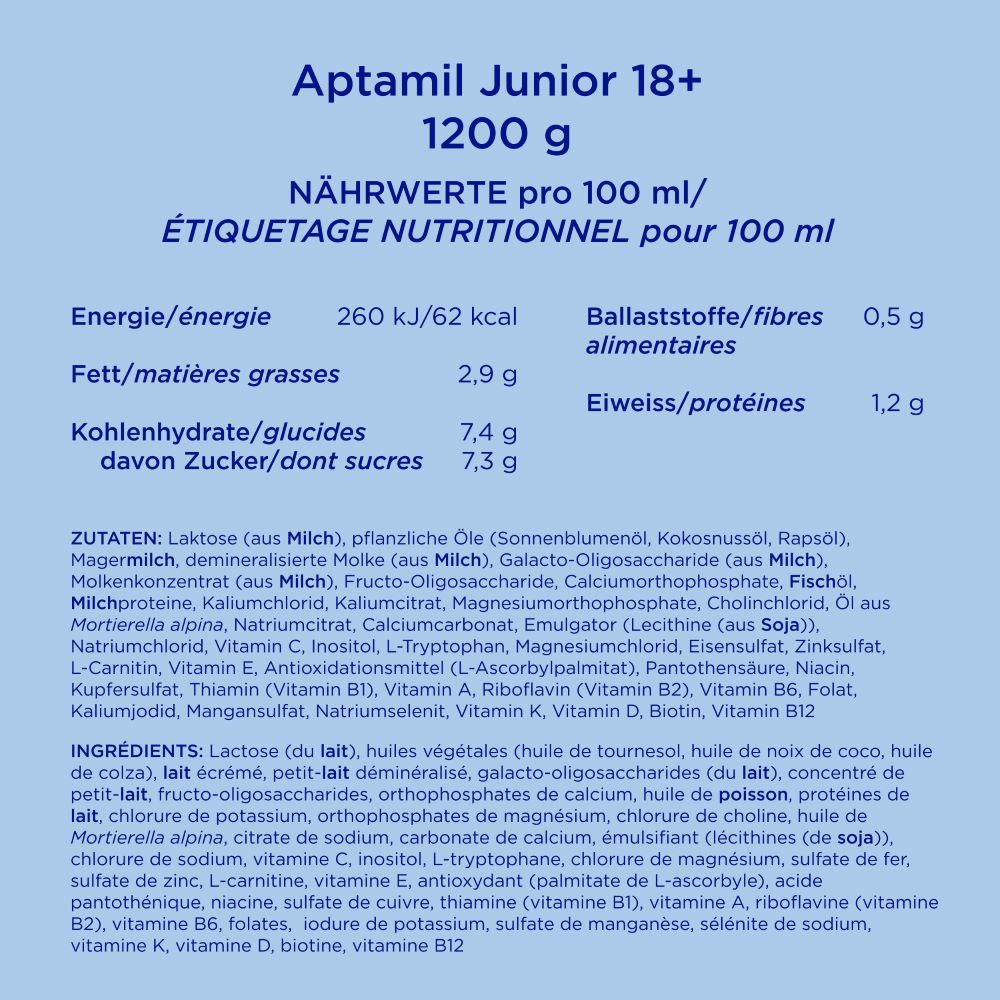 APTAMIL PRONUTRA 18+ Maxi Format, image 4 sur 6