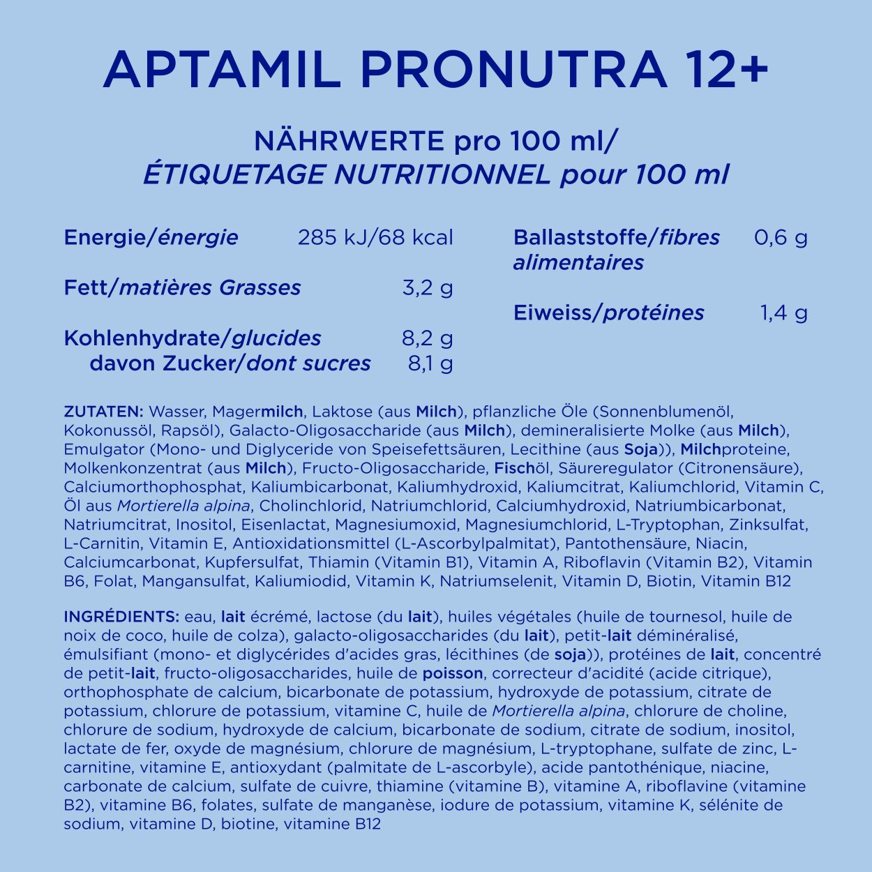 APTAMIL Pronutra Junior 12+, image 4 sur 6