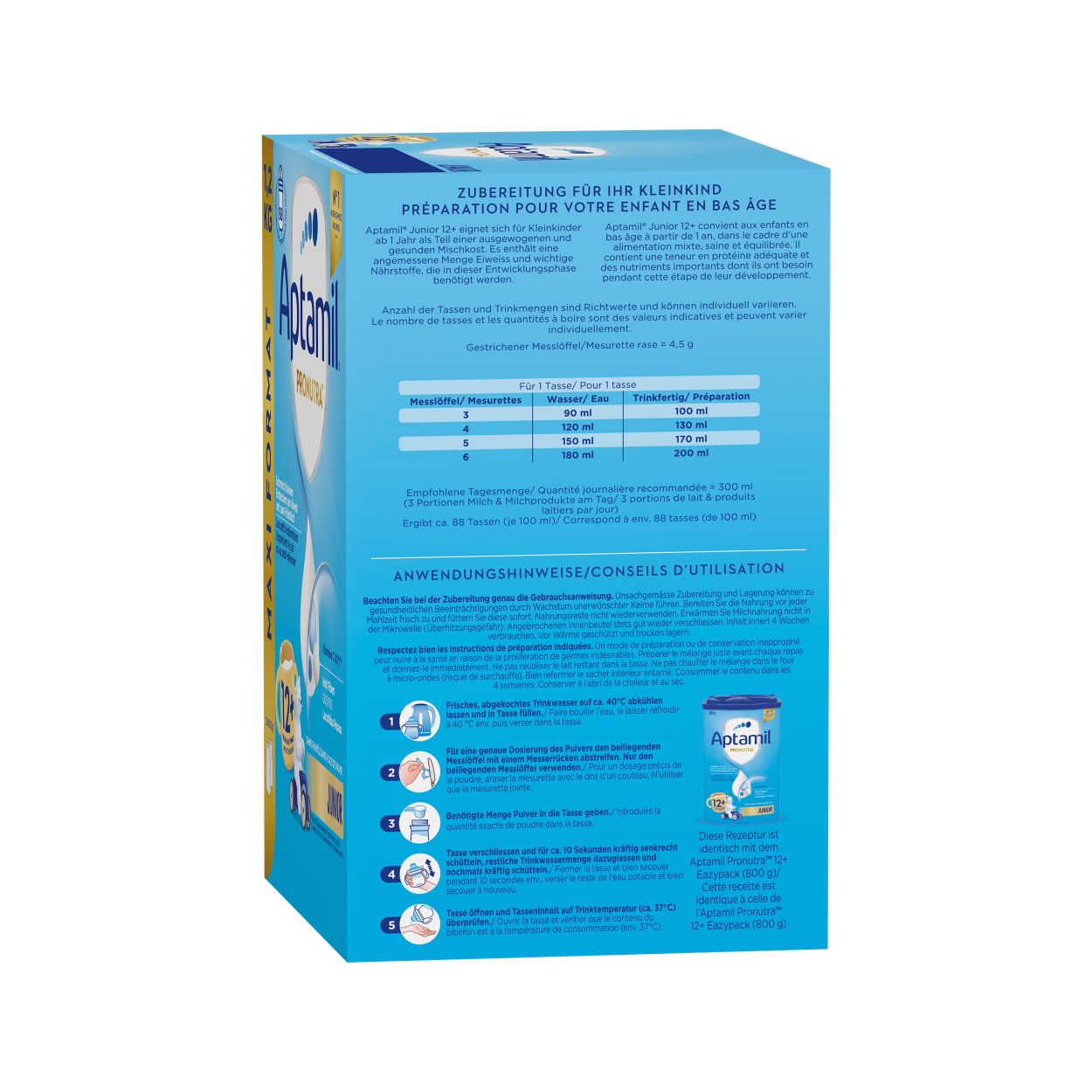 APTAMIL PRONUTRA JUNIOR 12+, image 4 sur 6