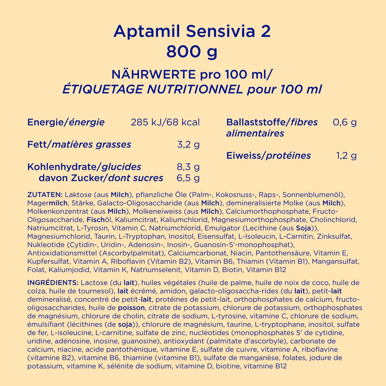 APTAMIL Sensivia 2, image 4 sur 6