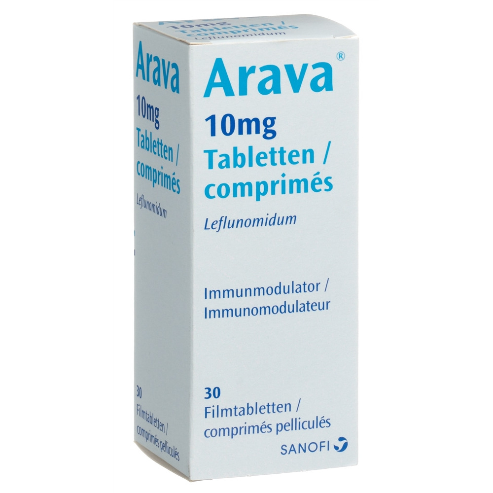 Arava Filmtabl 10 mg Ds 30 Stk