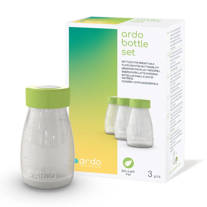 ARDO BOTTLE SET Biberons pour lait maternel