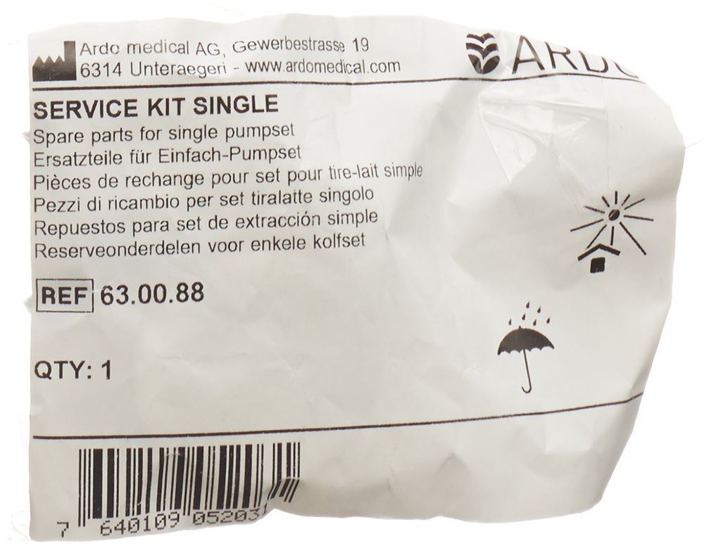 ARDO SERVICE KIT SINGLE