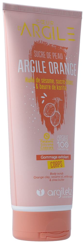 ARGILETZ argile orange exfoliant corps