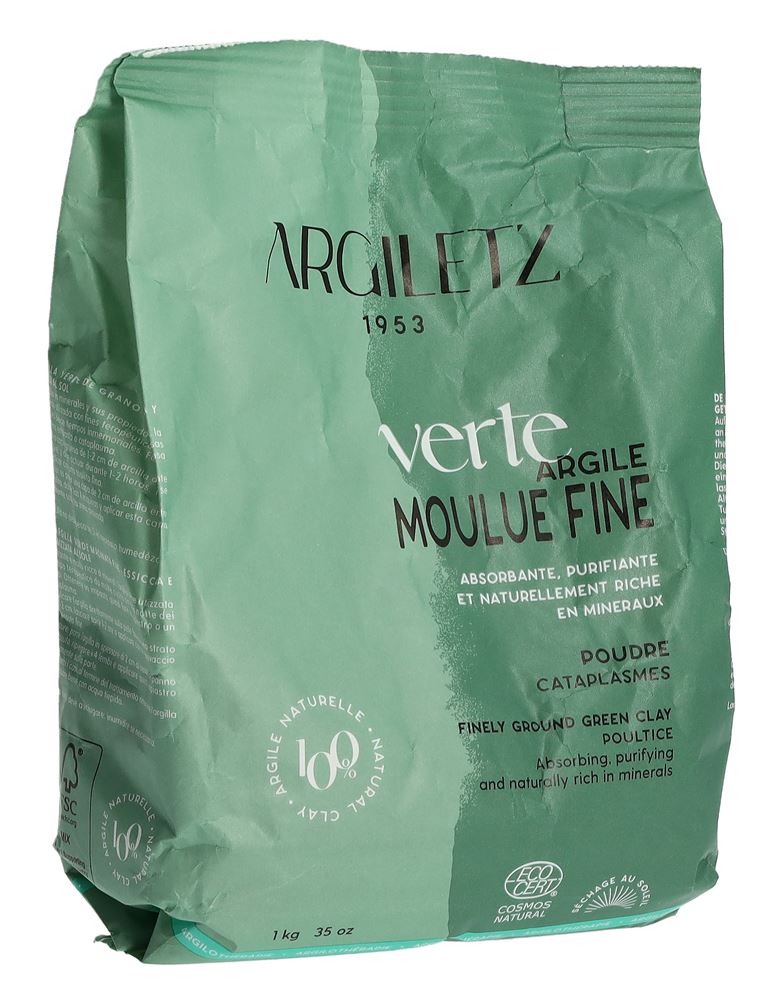 ARGILETZ argile verte
