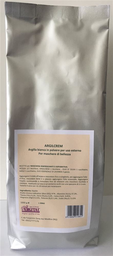 ARGITAL weisse Tonerde Pulver Kaolin, Hauptbild
