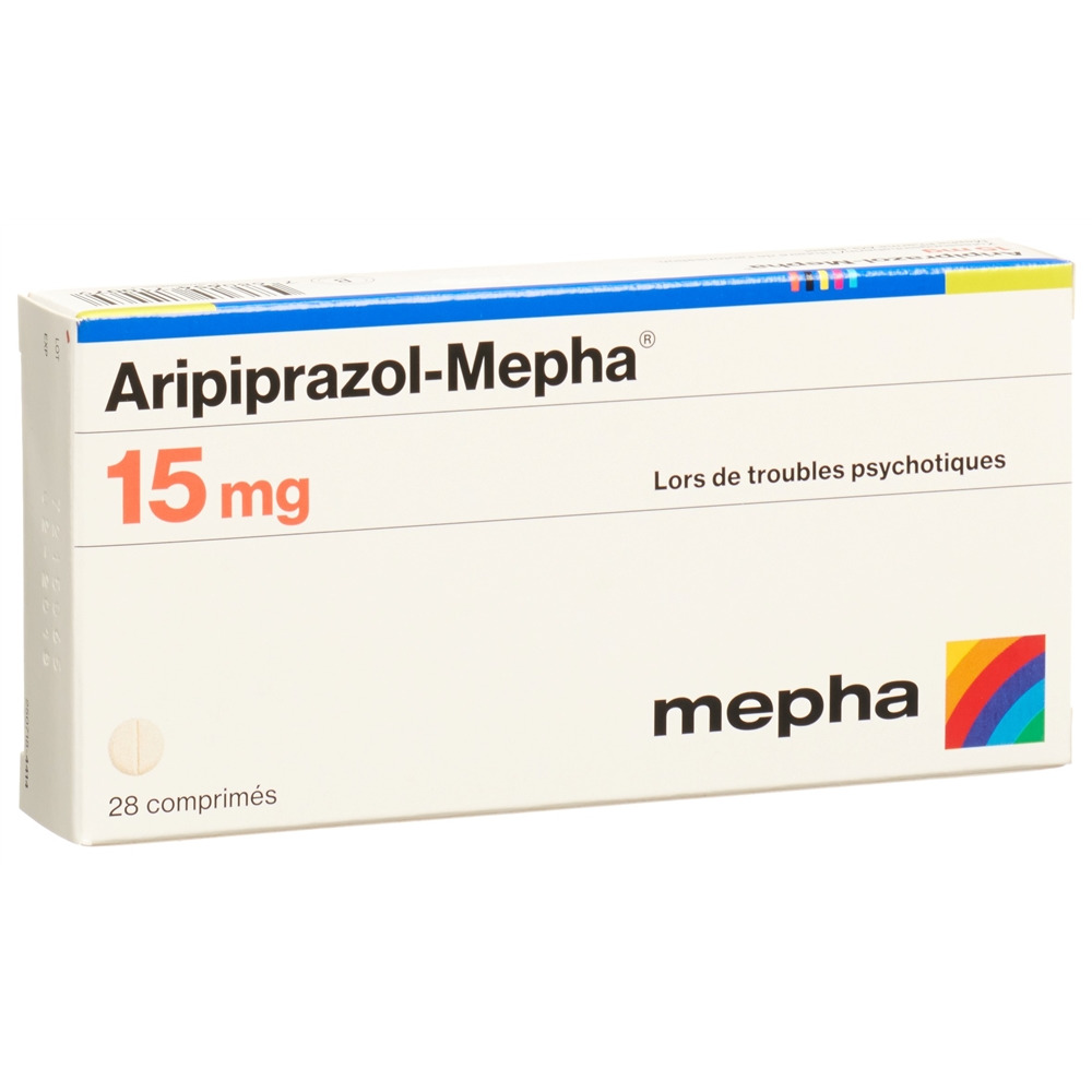 ARIPIPRAZOLE Mepha 15 mg, image 2 sur 2