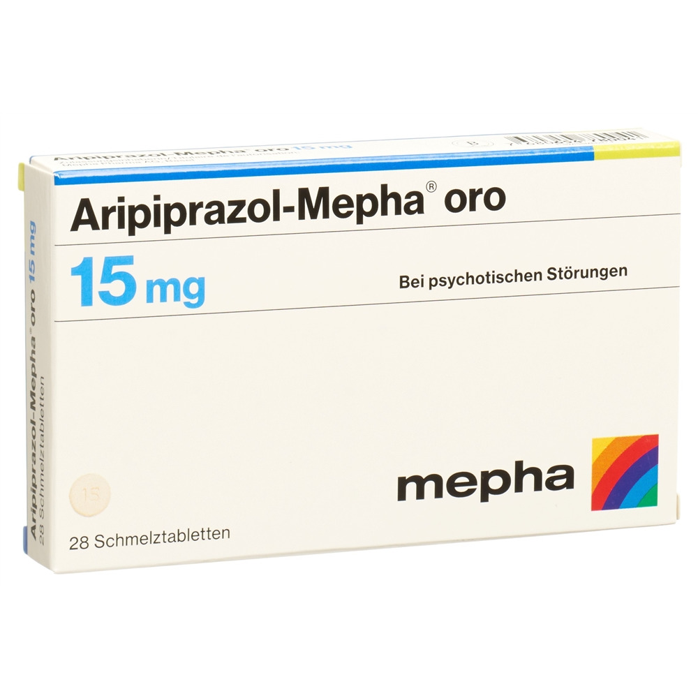 ARIPIPRAZOLE oro 15 mg, Hauptbild