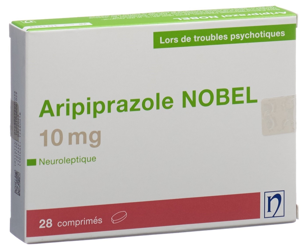 ARIPIPRAZOLE NOBEL 10 mg, image 2 sur 2