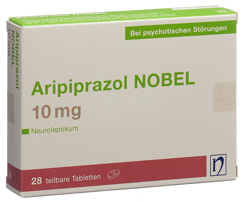 ARIPIPRAZOLE NOBEL 10 mg, image principale