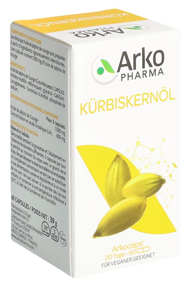 ARKOCAPS huile de pépins de courge
