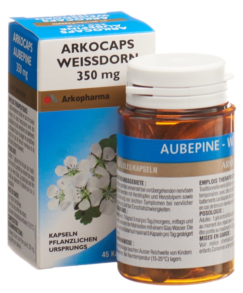 ARKOCAPS Weissdorn 350 mg, Bild 2 von 4