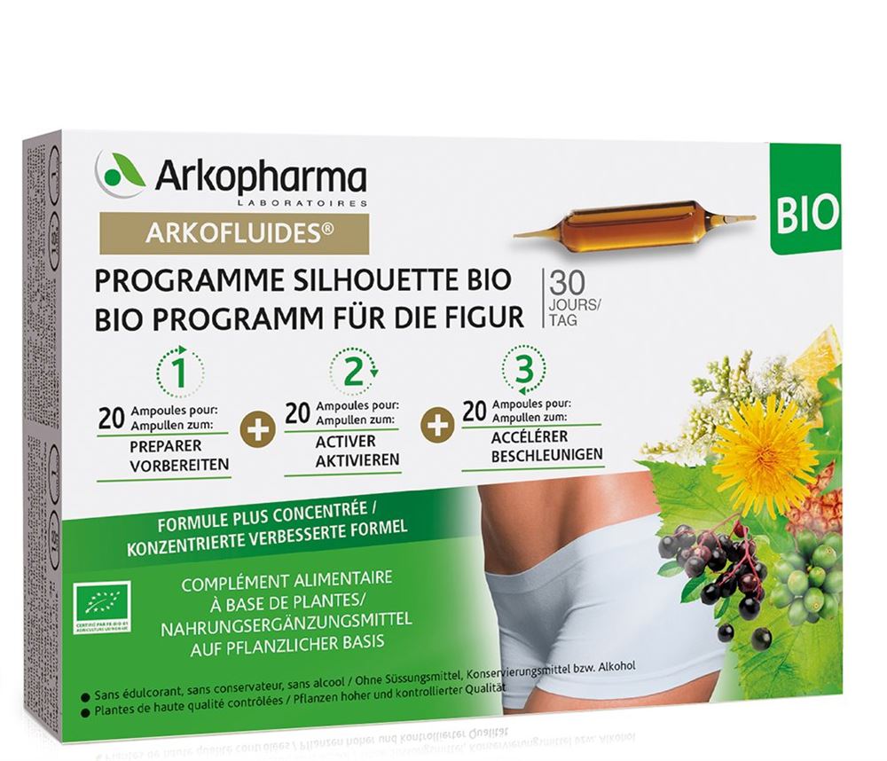 ARKOFLUIDE amp buv bio triopack 20 pce