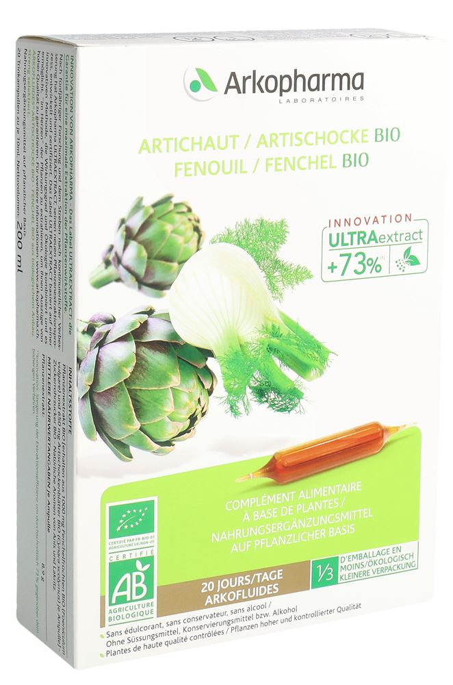 ARKOFLUIDE Artischocke-Fenchel