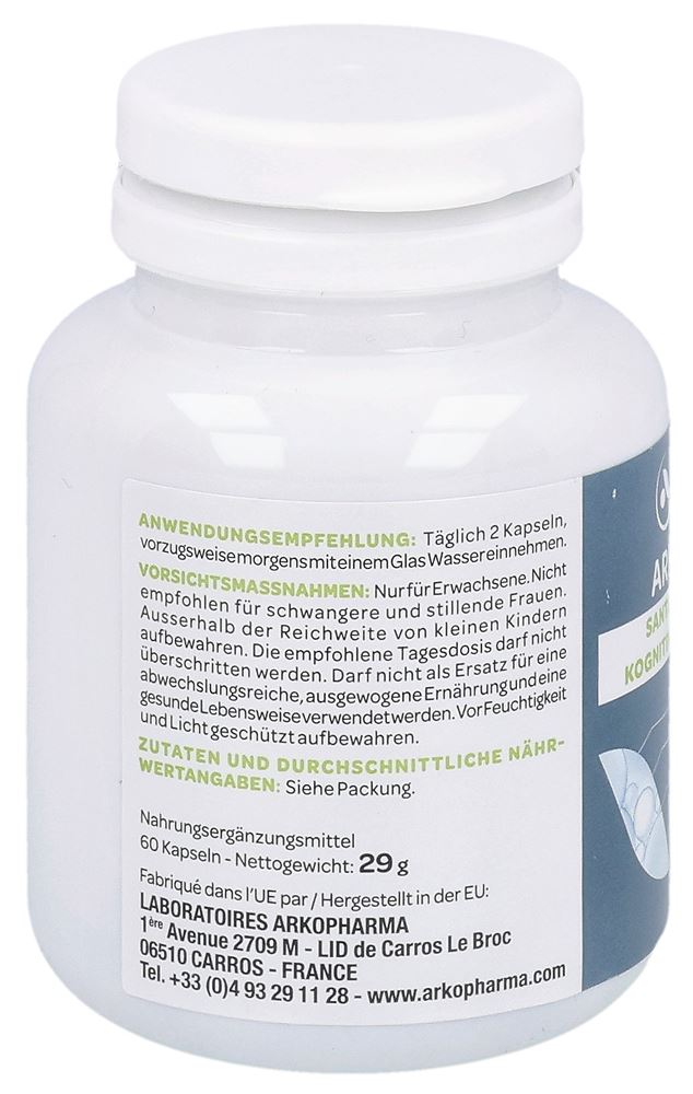 Arkopharma Arkolife Kognitive Gesundheit, Bild 3 von 6