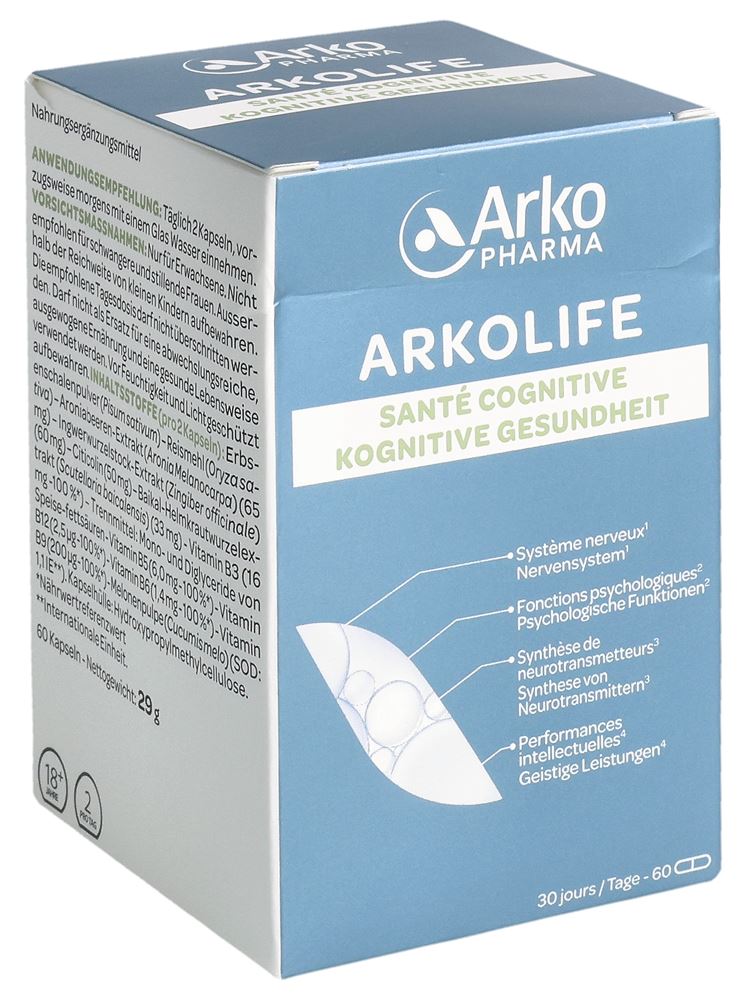Arkopharma Arkolife Kognitive Gesundheit