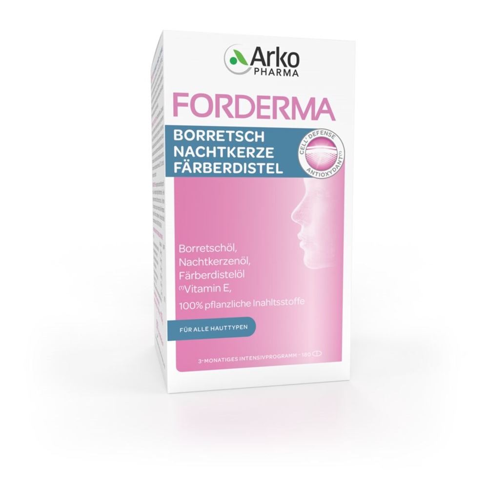 Arkopharma Forderma Borretsch Nachtkerze Färberdistel, Hauptbild