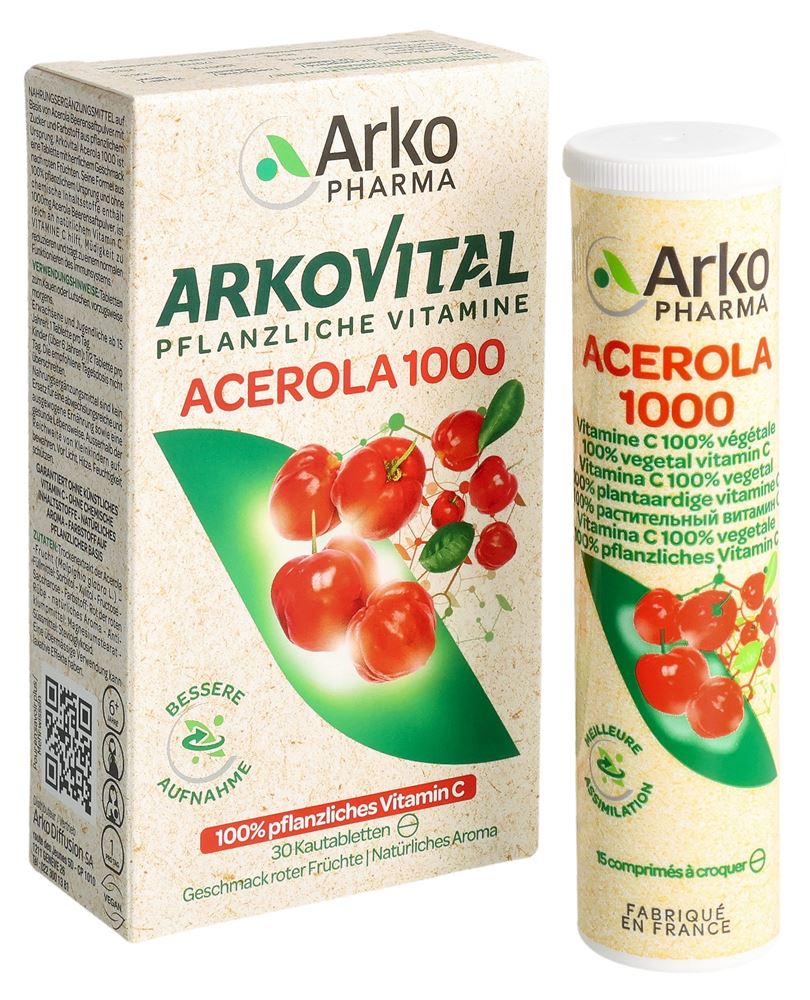 ARKOVITAL Acerola Arkopharma 1000 mg
