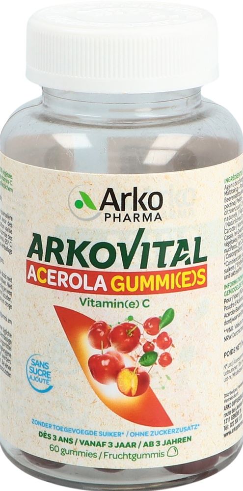 ARKOVITAL Acérola Gummies, Hauptbild