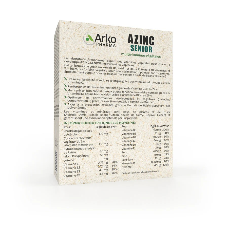 ARKOVITAL Pur'Energie 50+ multivitamines et -minéraux naturels, image 2 sur 5