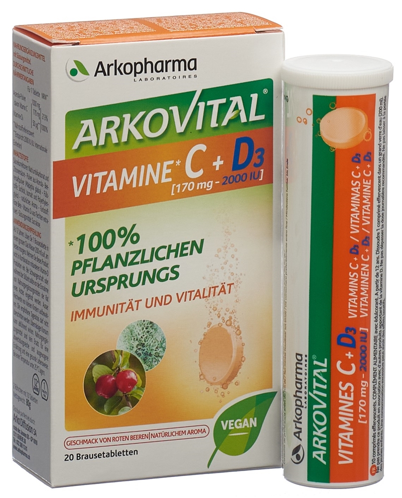 ARKOVITAL Vitamin C + D3, Bild 2 von 5