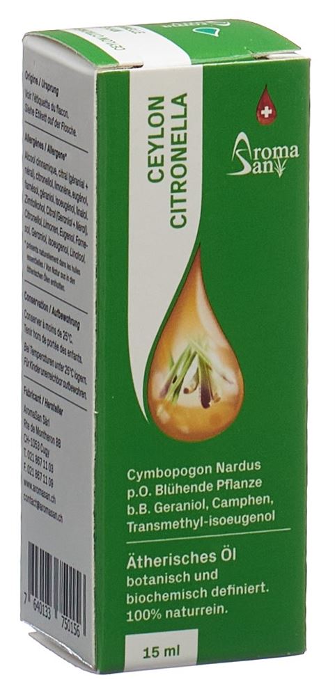 Aromasan citronelle de ceylan
