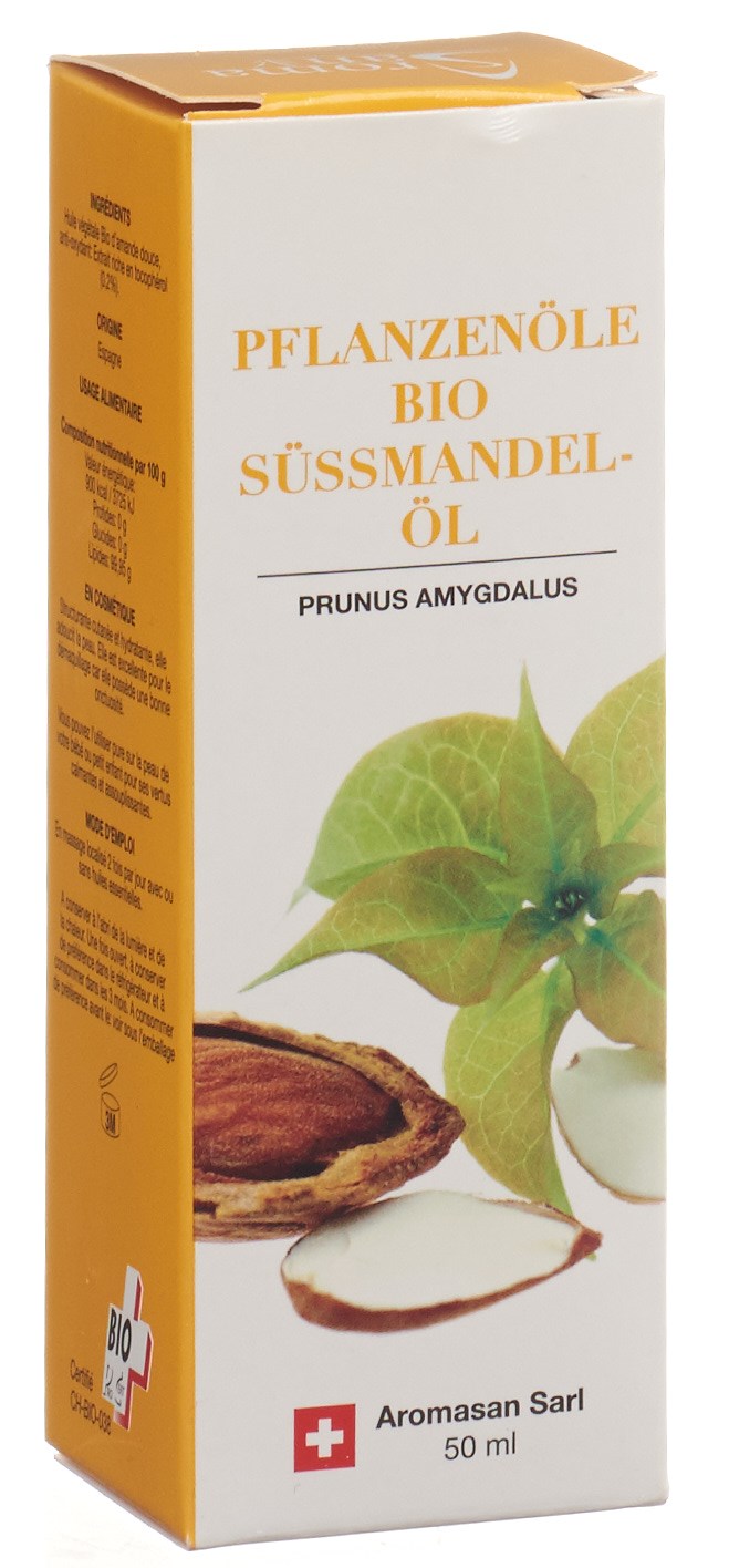 Aromasan huile végétale d'amande douce, image principale