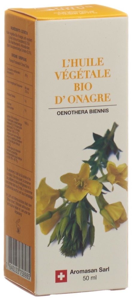 Aromasan huile végétale onagre, image 2 sur 2
