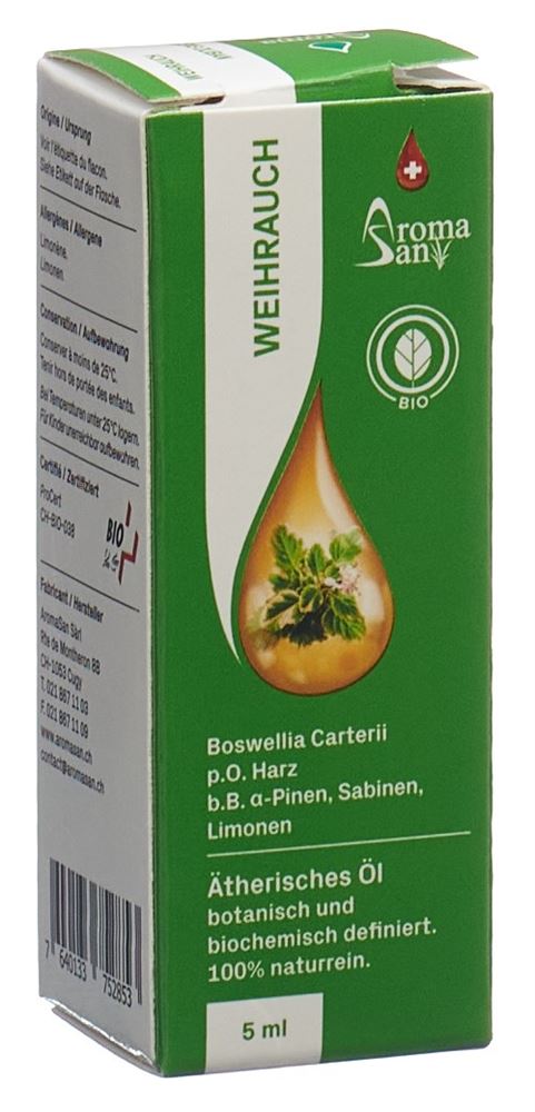 Aromasan Weihrauch, Hauptbild