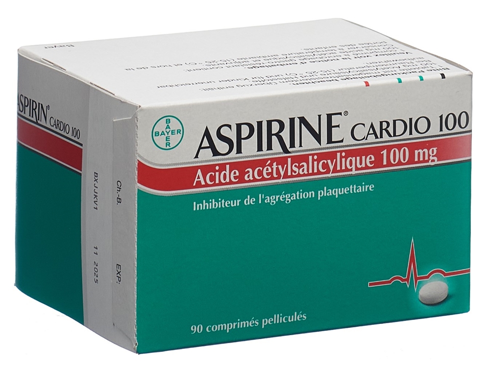 ASPIRINE Filmtabl 100 mg Blist 90 Stk, Bild 2 von 2